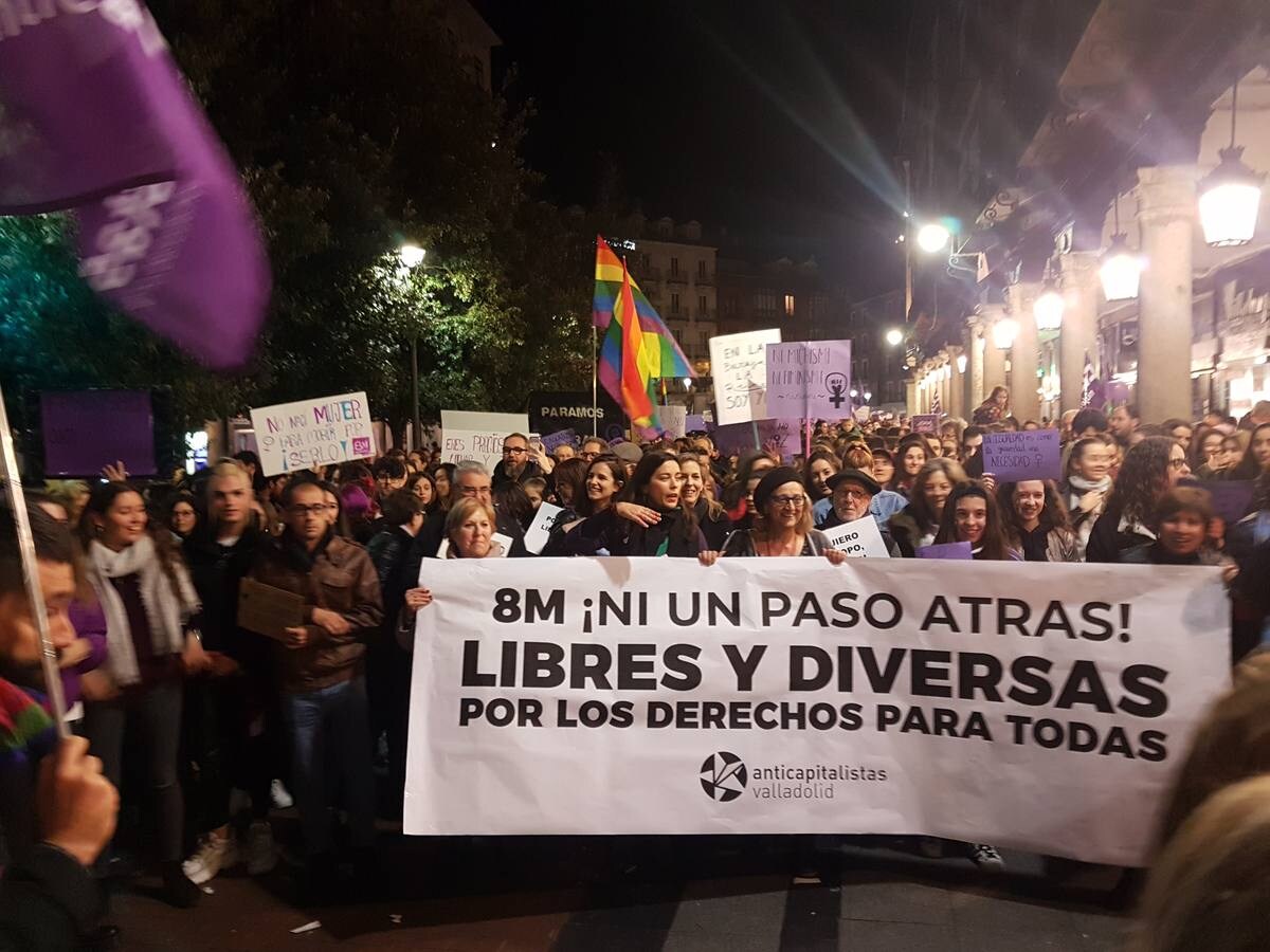 Fotos: Manifestación general del 8-M en Valladolid