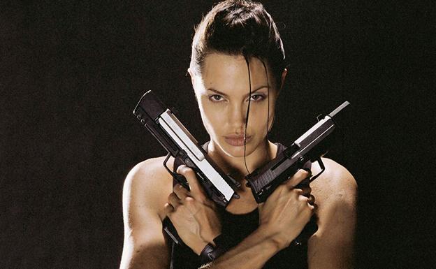 Angelina Jolie en 'Tomb Raider'.