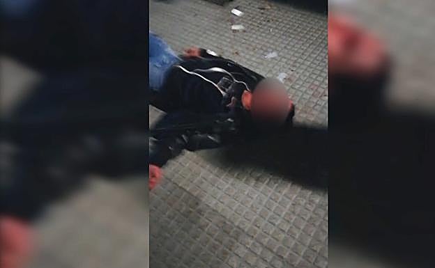 Vídeo de extrema dureza: Imágenes difundidas de la agresión. 