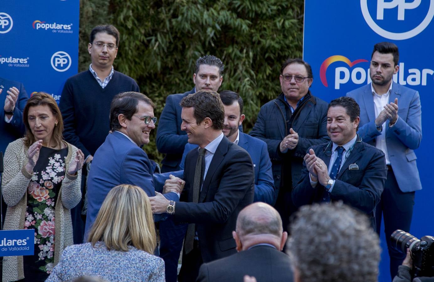 Fotos: Pablo Casado participa en un acto con militantes del Partido Popular en Valladolid