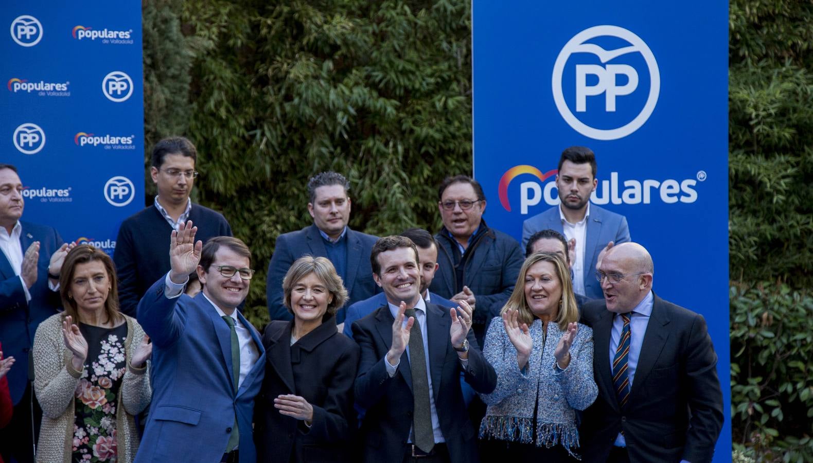 Fotos: Pablo Casado participa en un acto con militantes del Partido Popular en Valladolid