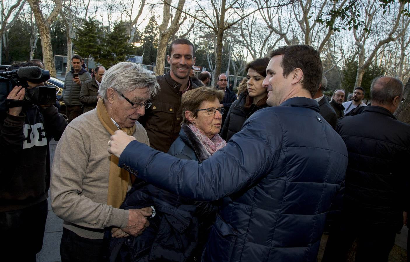 Fotos: Pablo Casado participa en un acto con militantes del Partido Popular en Valladolid
