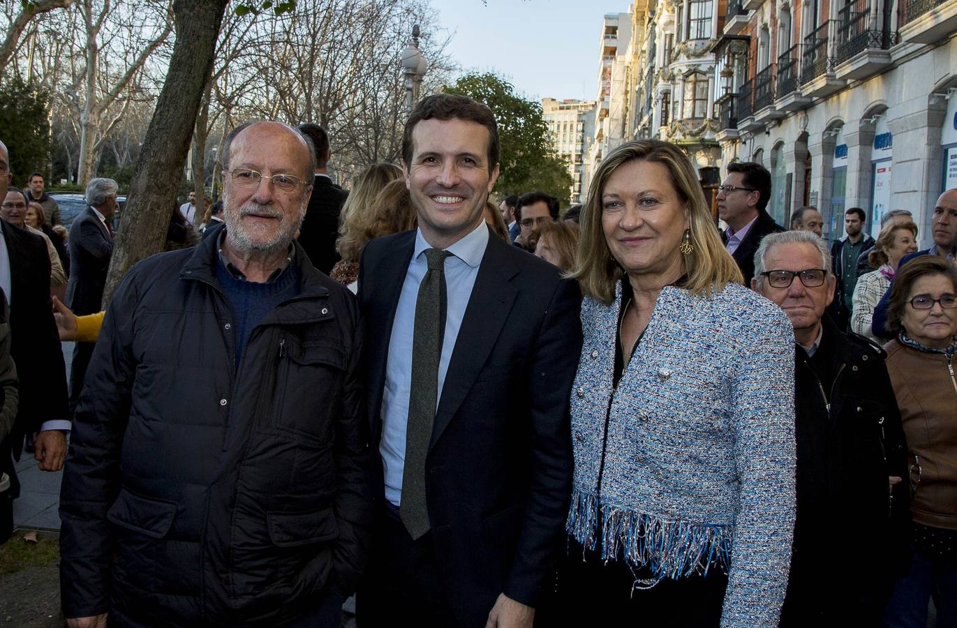 Fotos: Pablo Casado participa en un acto con militantes del Partido Popular en Valladolid