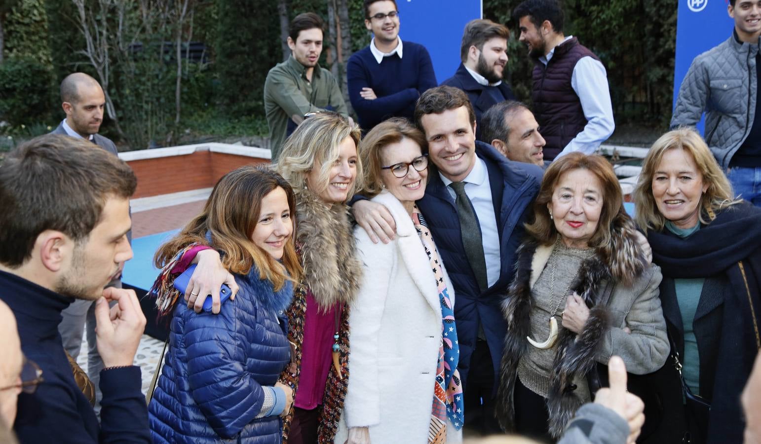 Fotos: Pablo Casado participa en un acto con militantes del Partido Popular en Valladolid