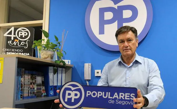 Francisco Vázquez, secretario general del PP de Castilla y León y director de la campaña electoral. Antonio Tanarro