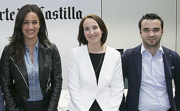 Con Begoña Villacís y Pablo Yáñez. 