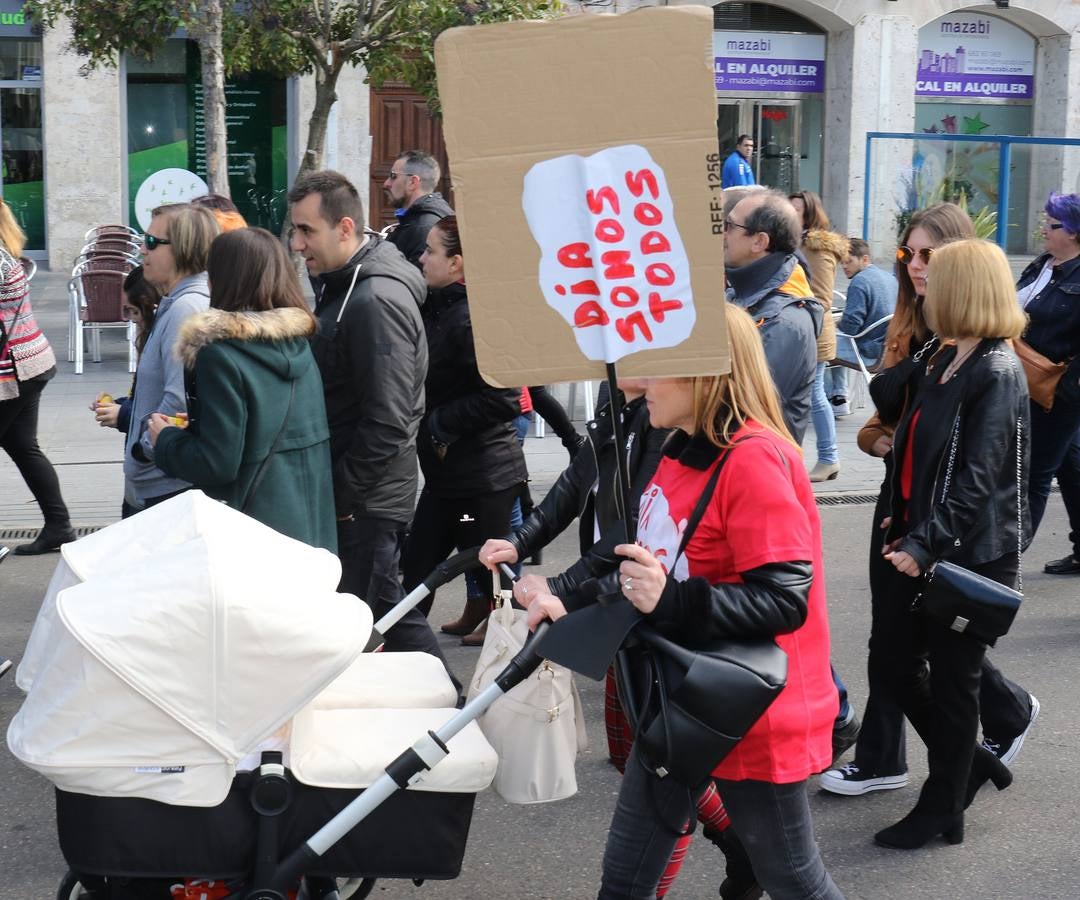 Fotos: Manifestación en Valladolid de los trabajadores de DIA