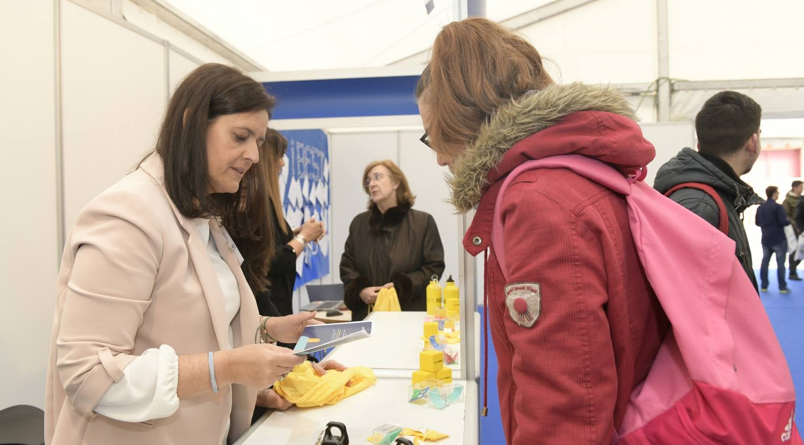 Inauguración de FIBEST, foro de empleo para estudiantes.