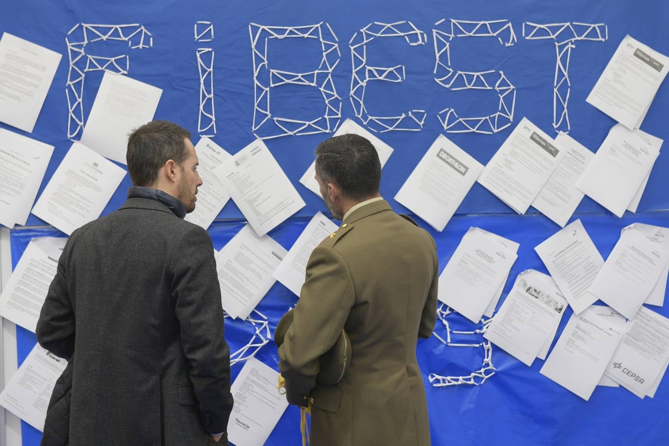 Inauguración de FIBEST, foro de empleo para estudiantes.