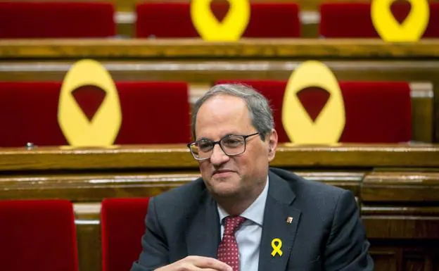 El presidente catalán, Quim Torra.