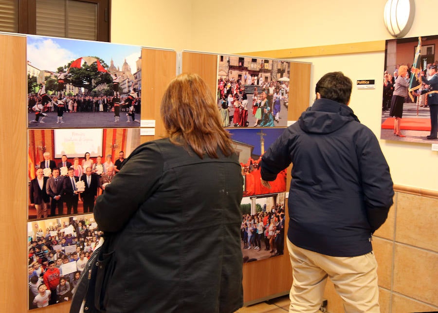 Fotos: Inauguración de la exposición «Un año en imágenes» de El Norte de Castilla en Ortigosa del Monte