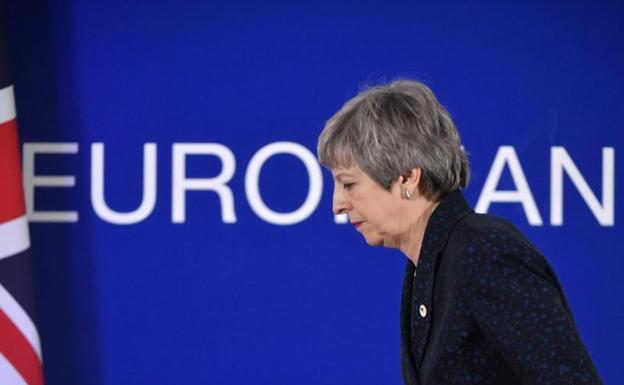 La primera ministra británica, Theresa May.