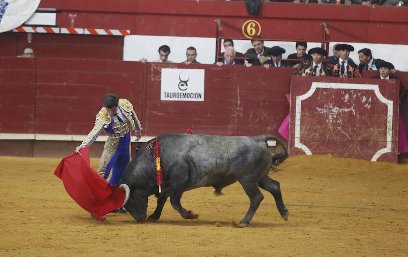 Corrida toros en la plaza vallisoletana de La Flecha (Arroyo de la Encomienda).