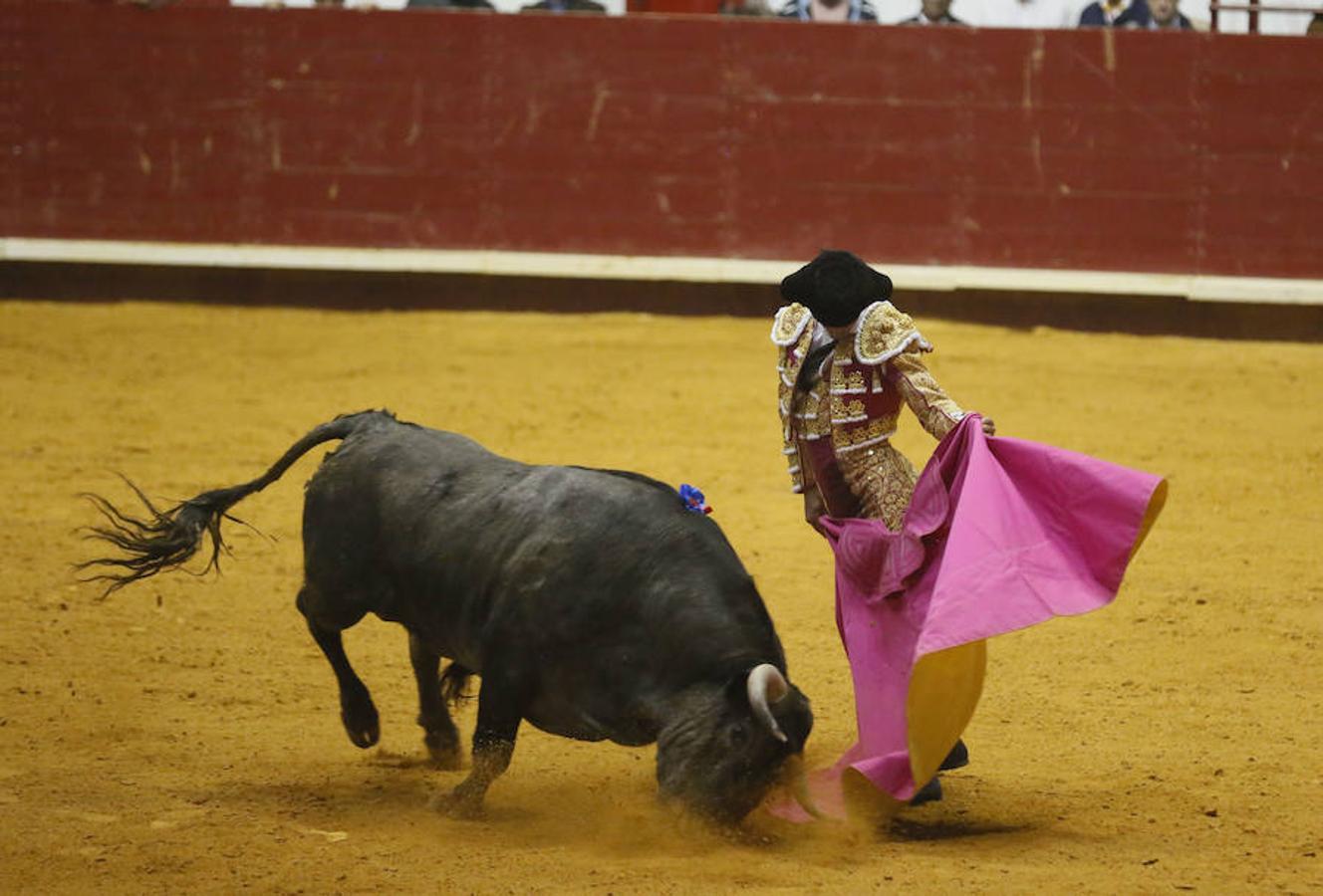 Corrida toros en la plaza vallisoletana de La Flecha (Arroyo de la Encomienda).