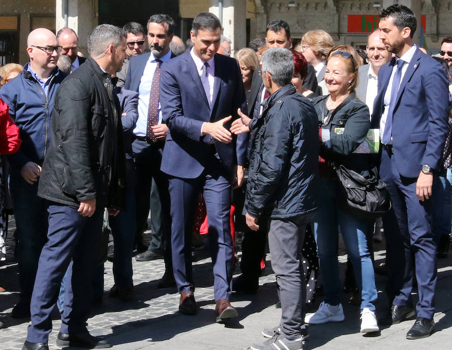 Fotos: Visita de Pedro Sánchez a Segovia