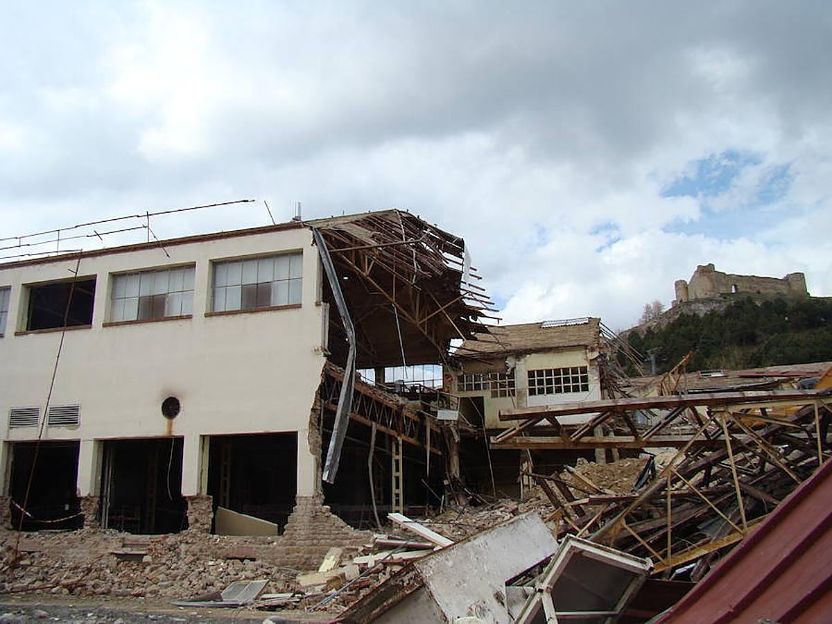 Se cumplen cinco años del derribo de la factoría galletera aguilarense, buque insignia de la industria agroalimentaria palentina.