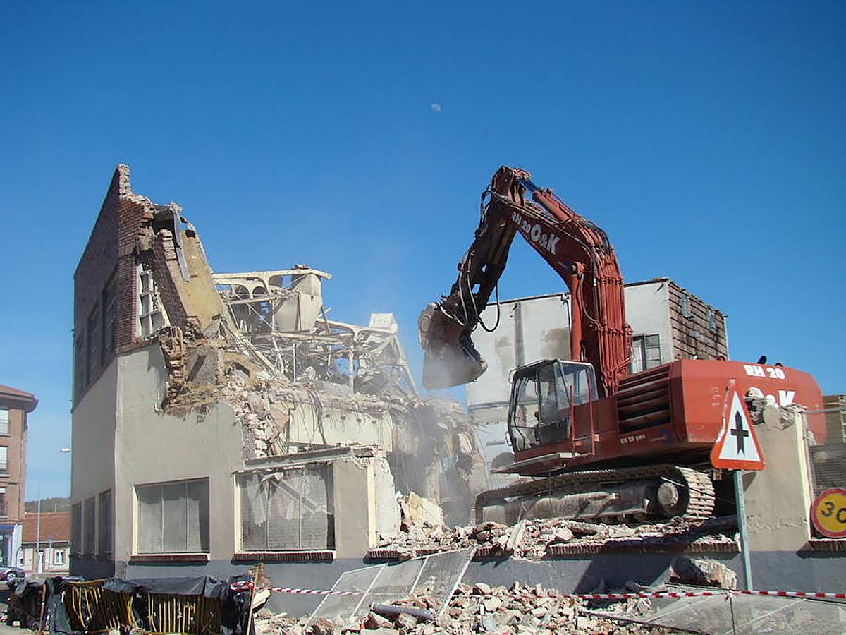 Se cumplen cinco años del derribo de la factoría galletera aguilarense, buque insignia de la industria agroalimentaria palentina.