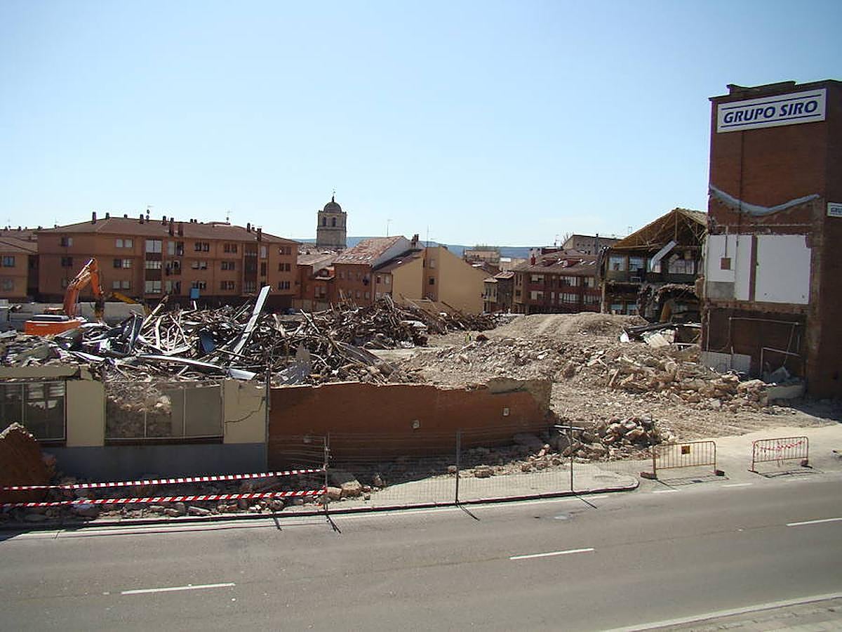 Se cumplen cinco años del derribo de la factoría galletera aguilarense, buque insignia de la industria agroalimentaria palentina.