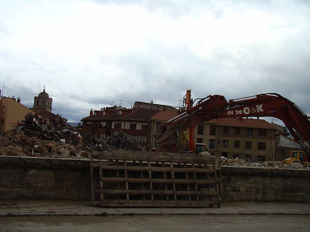Se cumplen cinco años del derribo de la factoría galletera aguilarense, buque insignia de la industria agroalimentaria palentina.