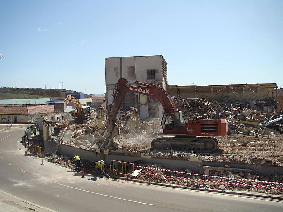 Se cumplen cinco años del derribo de la factoría galletera aguilarense, buque insignia de la industria agroalimentaria palentina.