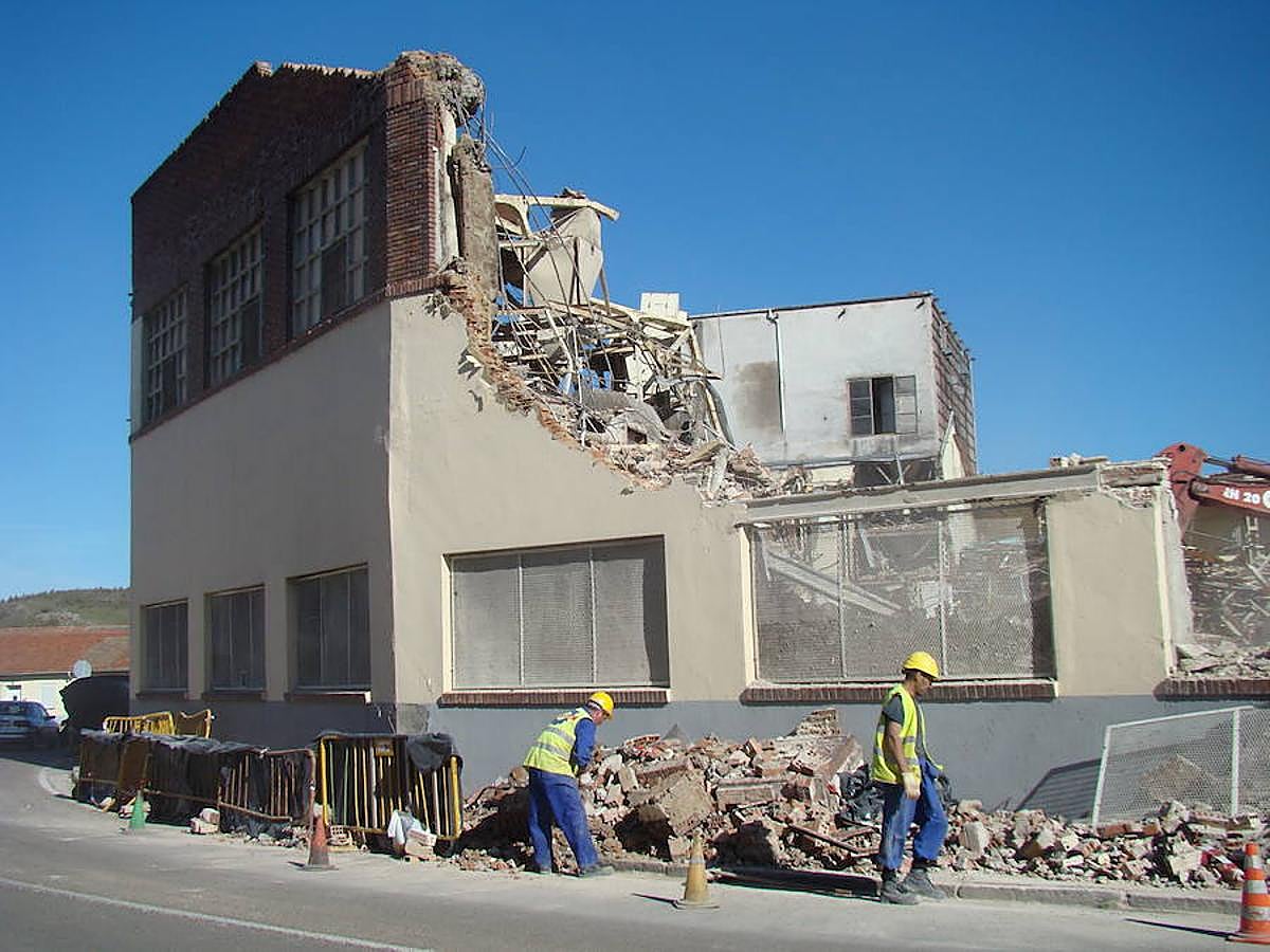 Se cumplen cinco años del derribo de la factoría galletera aguilarense, buque insignia de la industria agroalimentaria palentina.