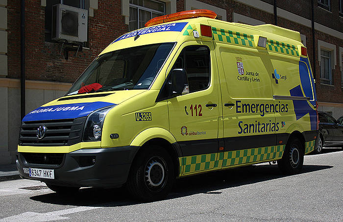 Ambulancia del 112.