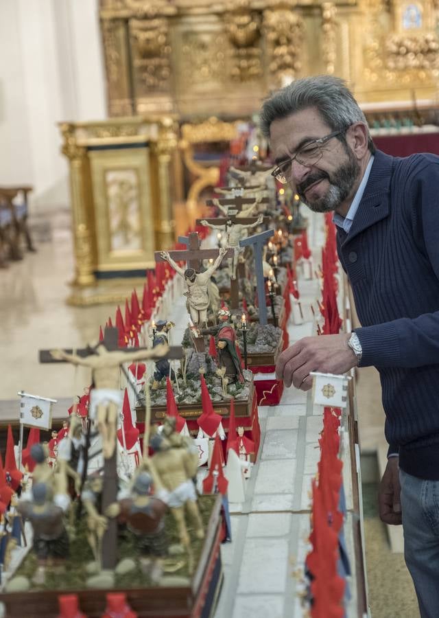 Fotos: Exposición de maquetas de Semana Santa hechas por José Antonio Otero