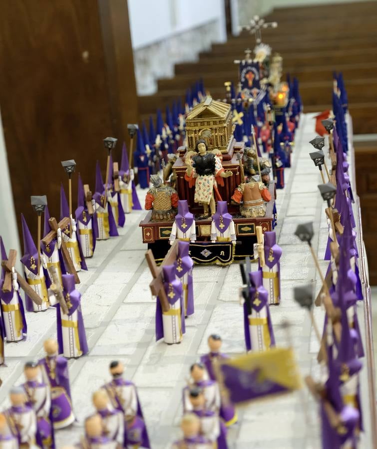 Fotos: Exposición de maquetas de Semana Santa hechas por José Antonio Otero