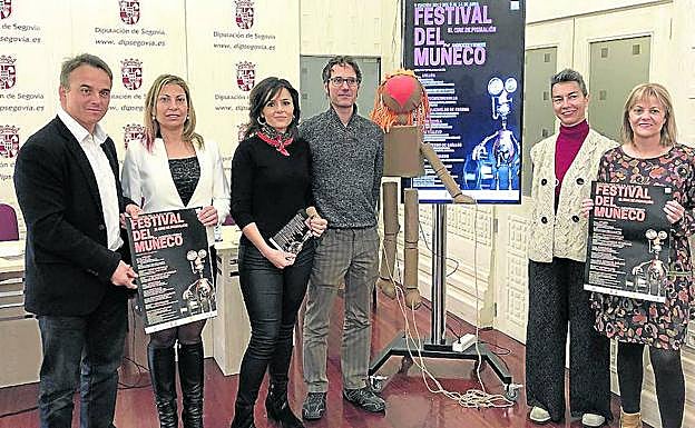 Presentación del festival, ayer en la Diputación. 