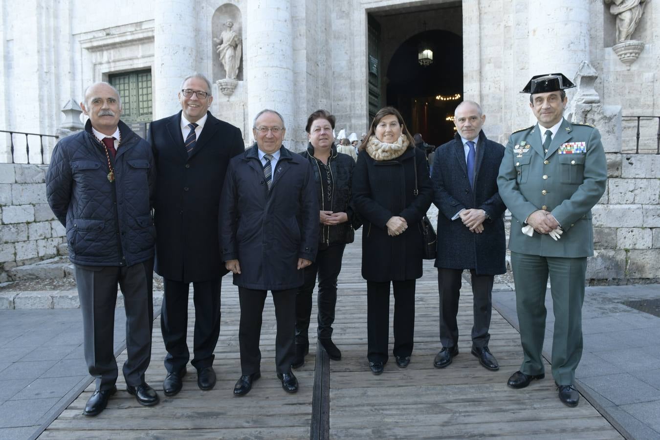 Fotos: Asistentes al pregón de Semana Santa en Valladolid