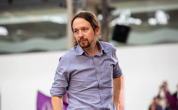 El líder de Podemos, Pablo Iglesias.