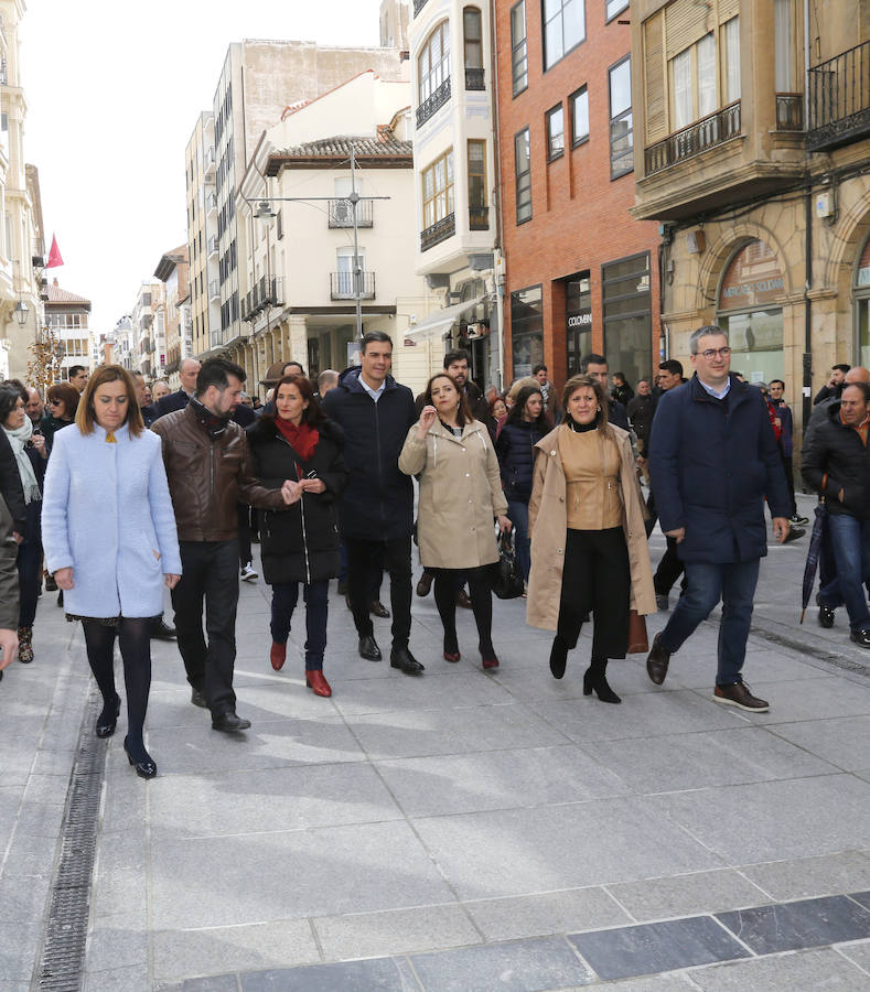 Fotos: Pedro sanchez visita Palencia