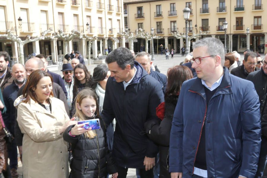 Fotos: Pedro sanchez visita Palencia