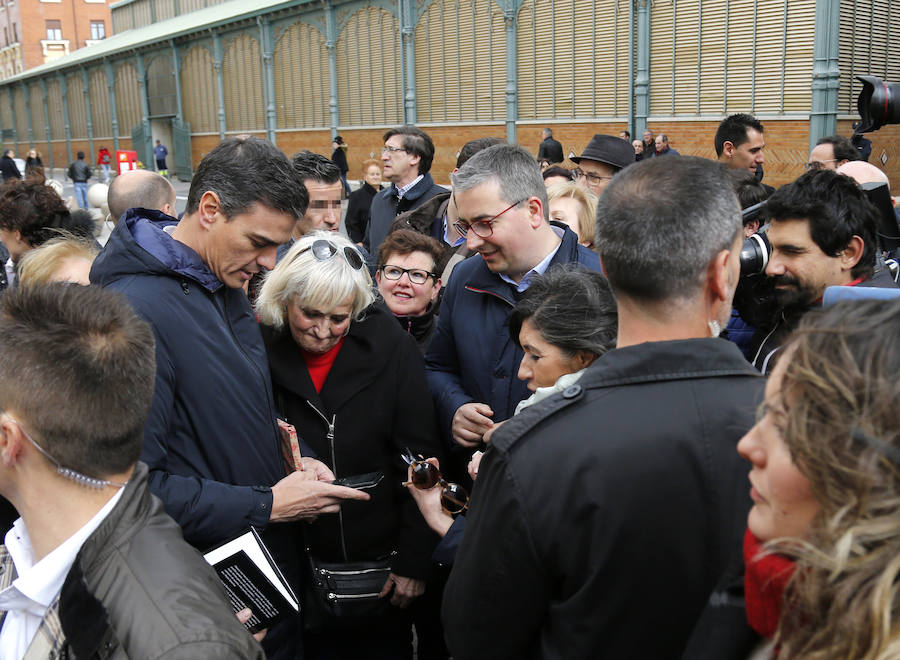 Fotos: Pedro sanchez visita Palencia