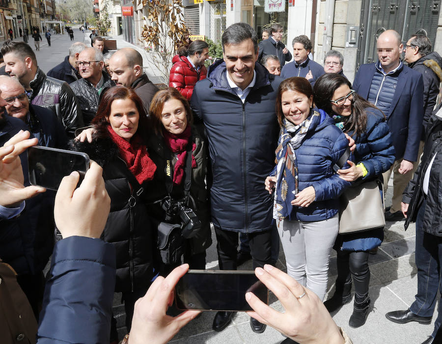 Fotos: Pedro sanchez visita Palencia