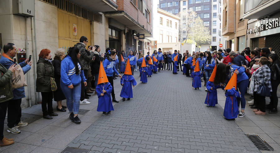 Fotos: Los niños inauguran la Semana Santa de Palencia