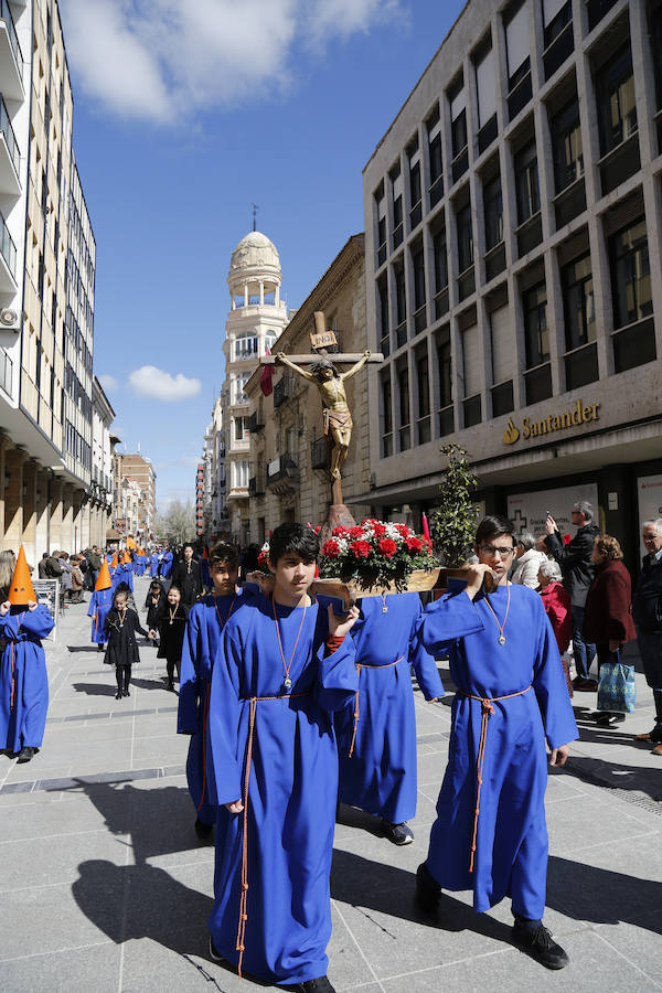 Fotos: Los niños inauguran la Semana Santa de Palencia