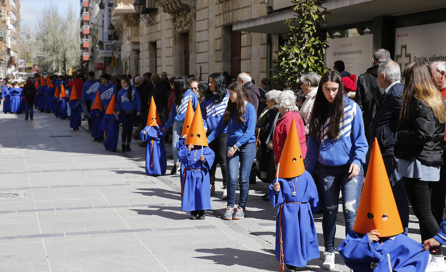 Fotos: Los niños inauguran la Semana Santa de Palencia