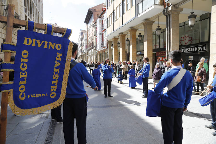 Fotos: Los niños inauguran la Semana Santa de Palencia