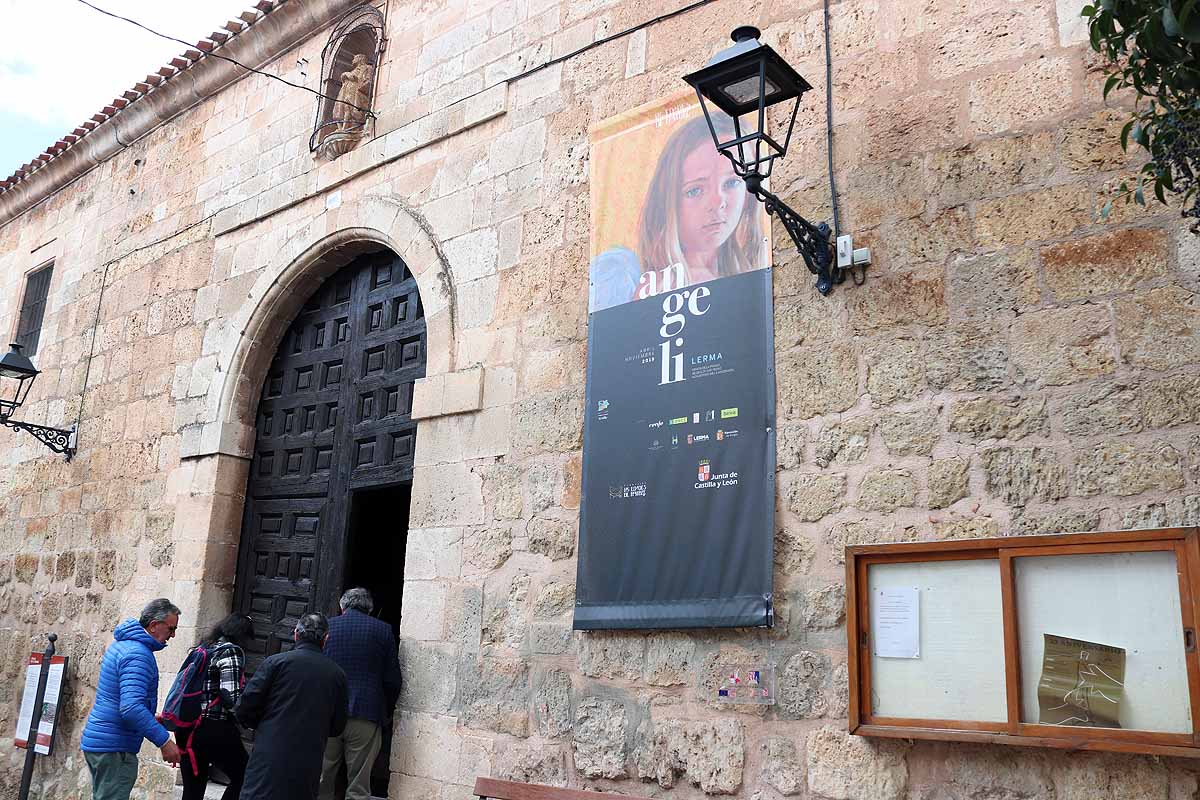 Lerma inaugura mañana Las Edades del Hombre. Aquí puedes hacer un recorrido por las 90 obras que componen la muestra 'Angeli', donde los ángeles cobran protagonismo, más de 300 de estos seres, algunos buenos y otros malos, acompañan durante la visita.