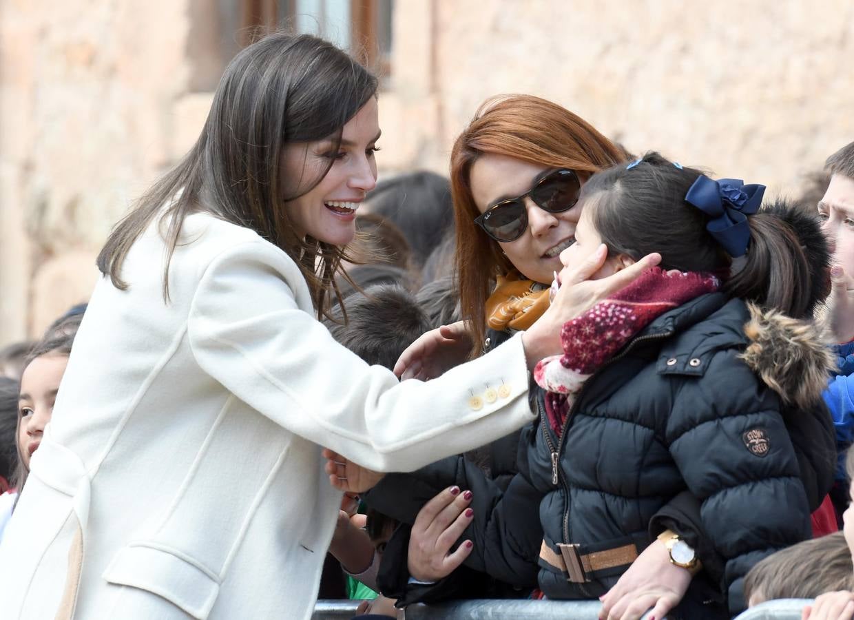 Ha recorrido dos de las tres sedes de esta nueva edición del ciclo de exposiciones de Arte Sacro, la iglesia de San Pedro y el Monasterio de la Ascensión, donde ha podido contemplar durante una hora y media las piezas expuestas