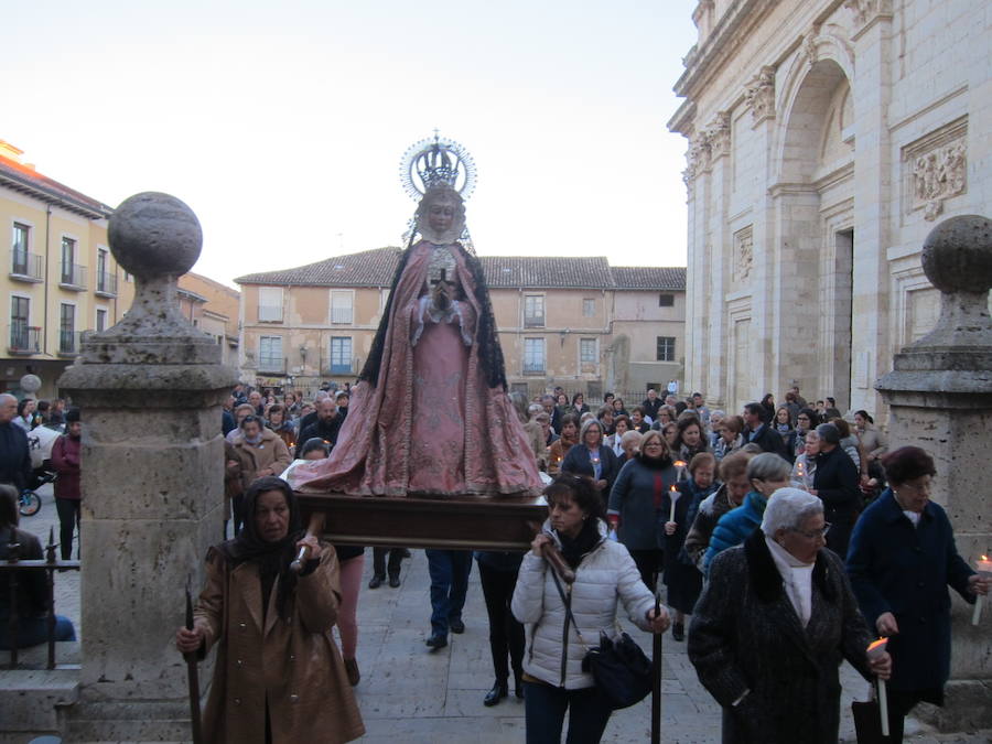 Traslado de la Virgen. 