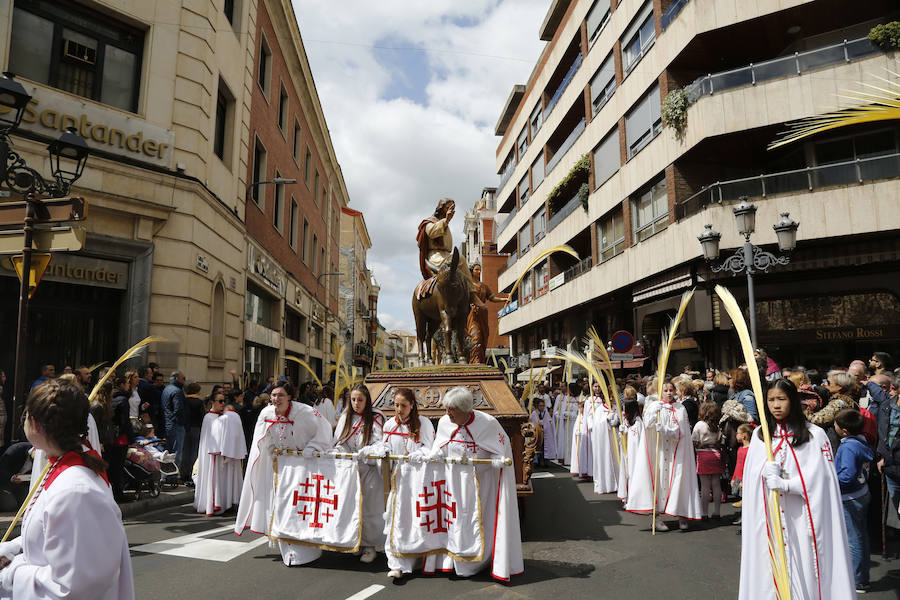 Fotos: Procesión del Domingo de Ramos en Palencia