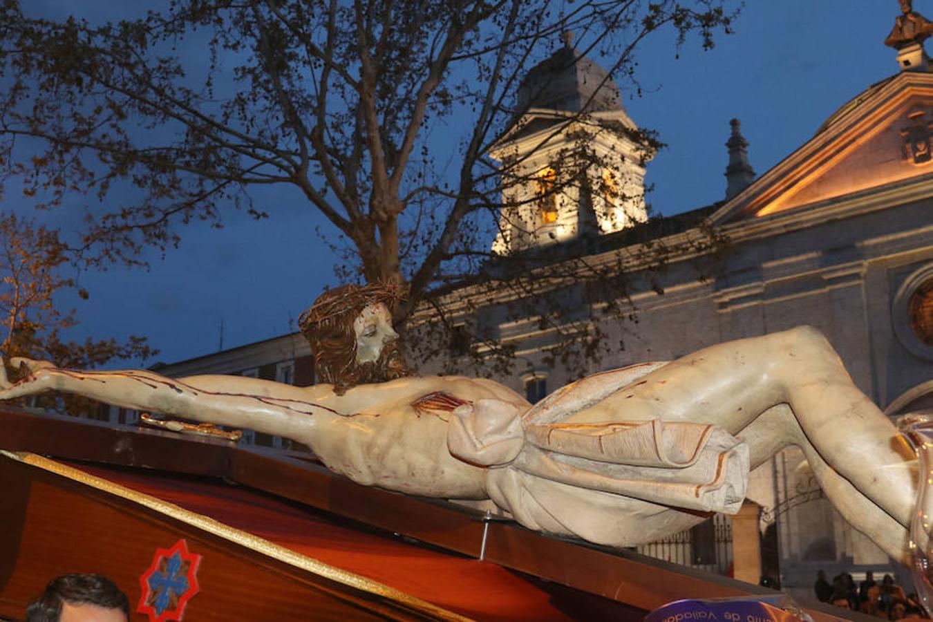 Procesión del Traslado del Cristo de los Trabajos desde Filipinos a la Iglesia de Santiago