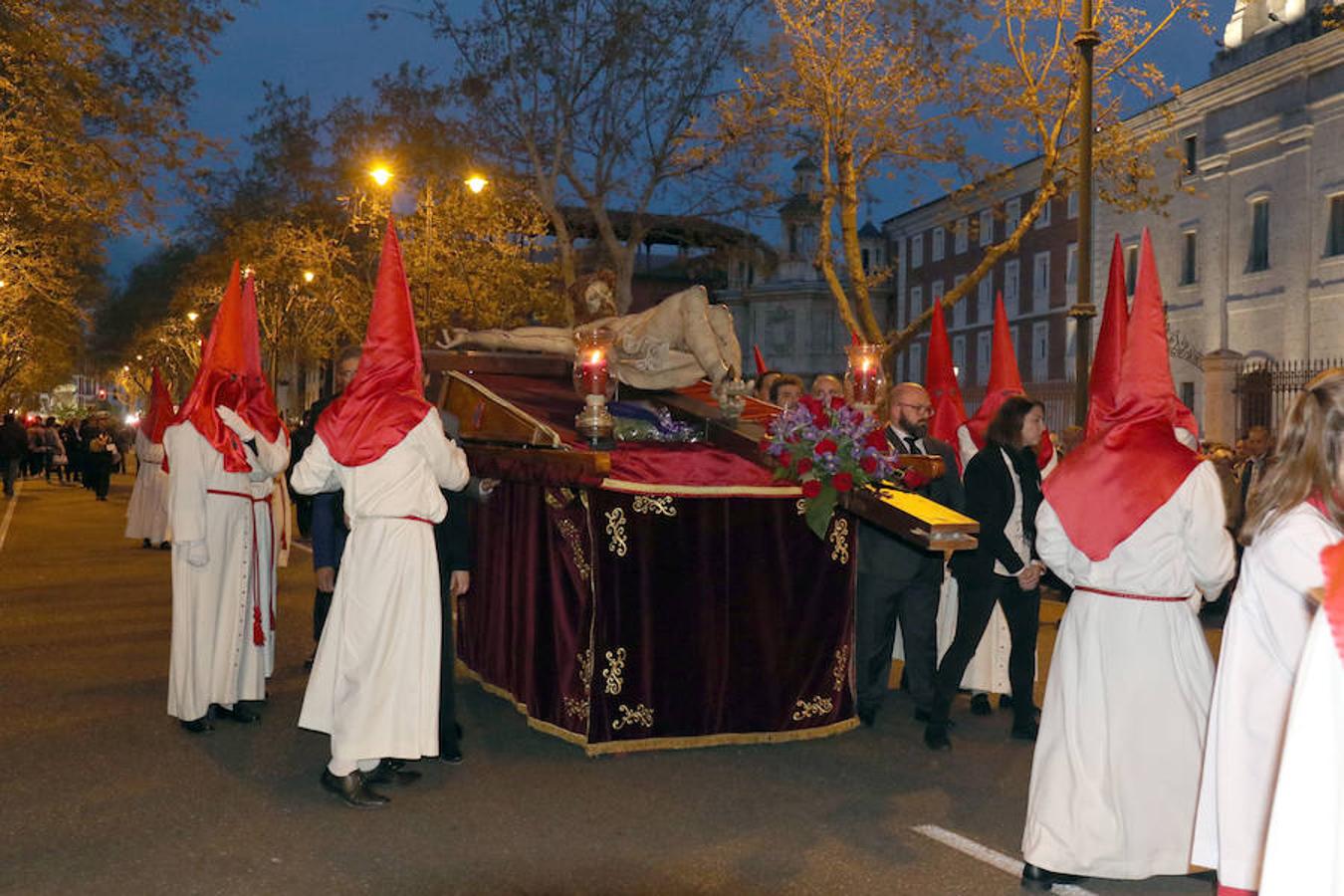 Procesión del Traslado del Cristo de los Trabajos desde Filipinos a la Iglesia de Santiago