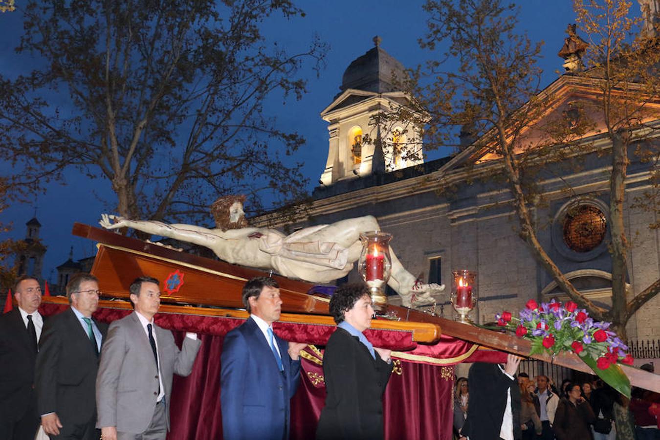 Procesión del Traslado del Cristo de los Trabajos desde Filipinos a la Iglesia de Santiago