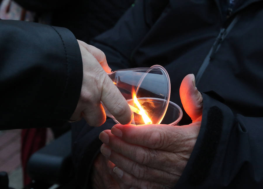 Fotos: Vía crucis con el Santísimo Cristo de la Salud en Nueva Segovia