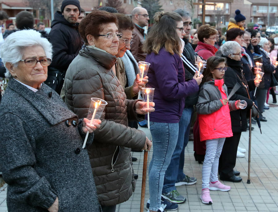 Fotos: Vía crucis con el Santísimo Cristo de la Salud en Nueva Segovia