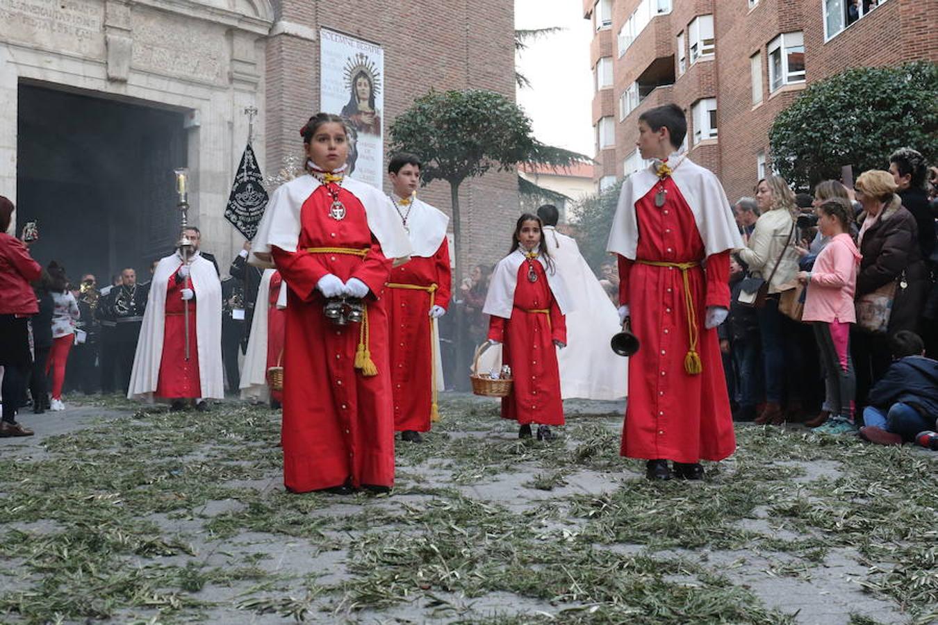 Comitiva de la Cofradía del Despojado en la procesión del Encuentro