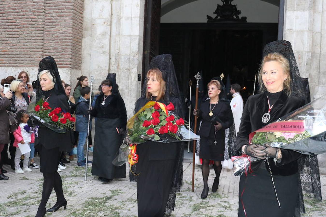Comitiva de la Cofradía del Despojado en la procesión del Encuentro